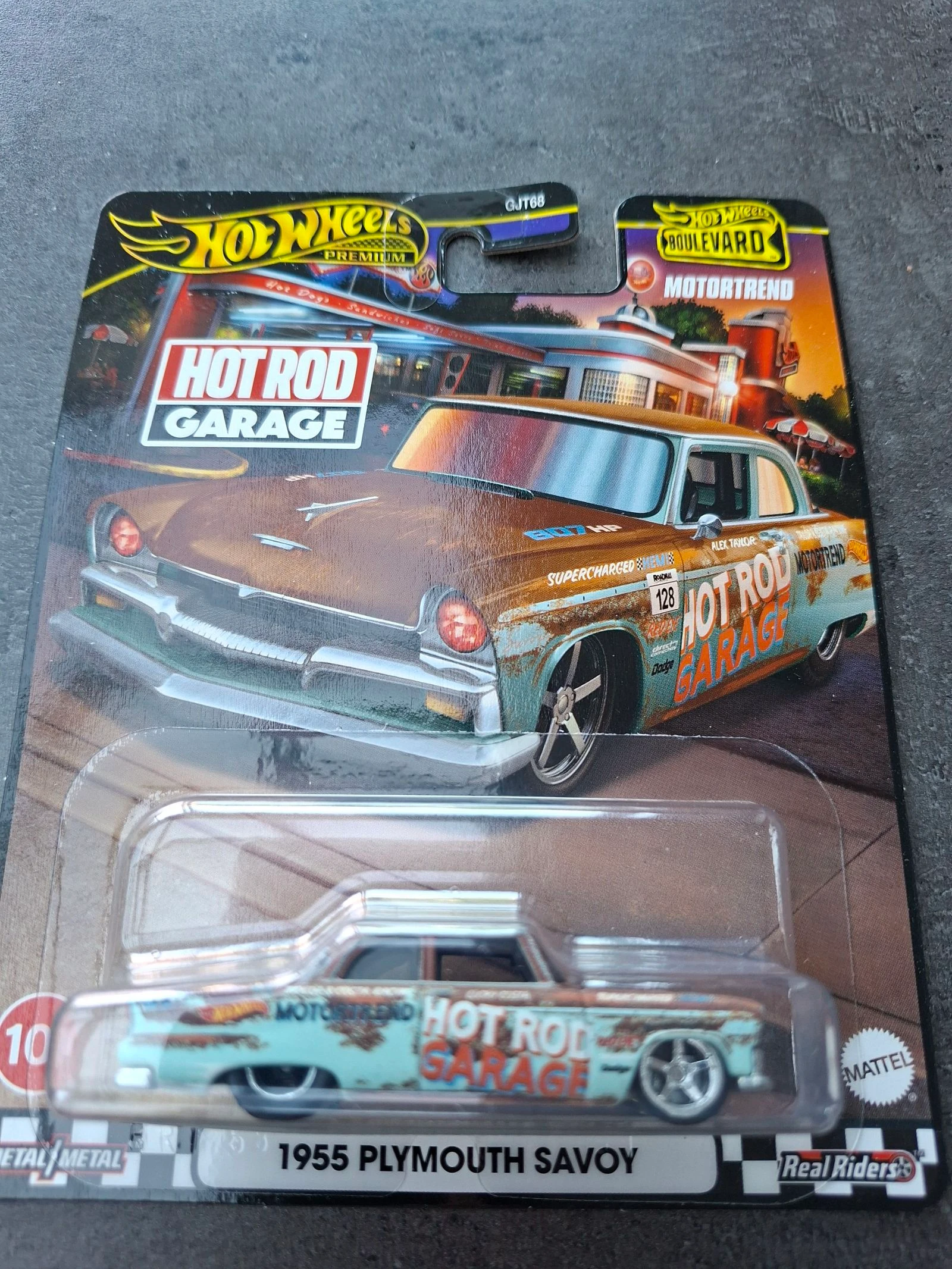 Hot Wheels Hot Rod Garage Plymouth Savoy 1955